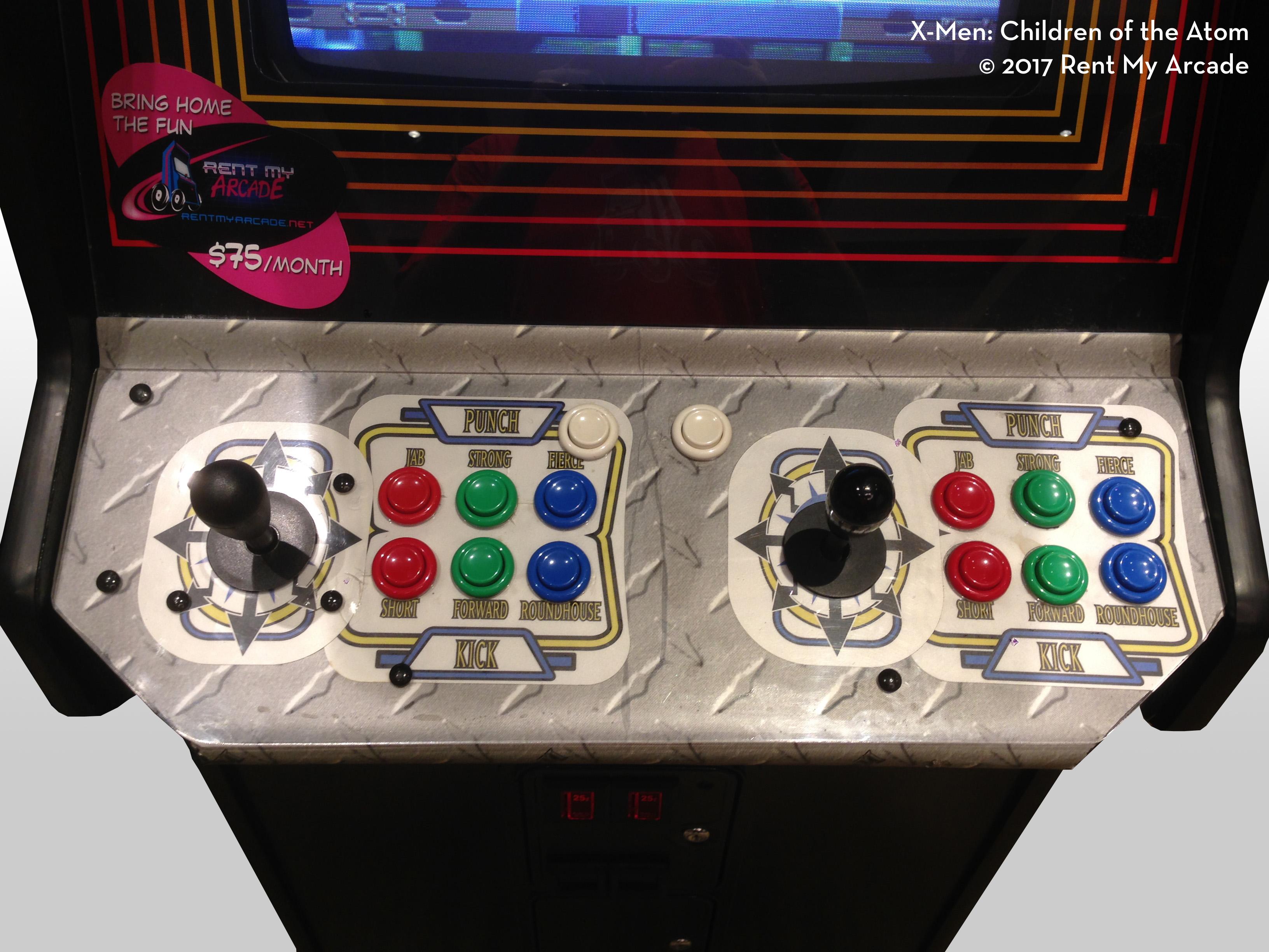 アーケード基盤 X-MAN CHIDREN OF THE ATOM X-Men: Children of the Atom | Rent My Arcade